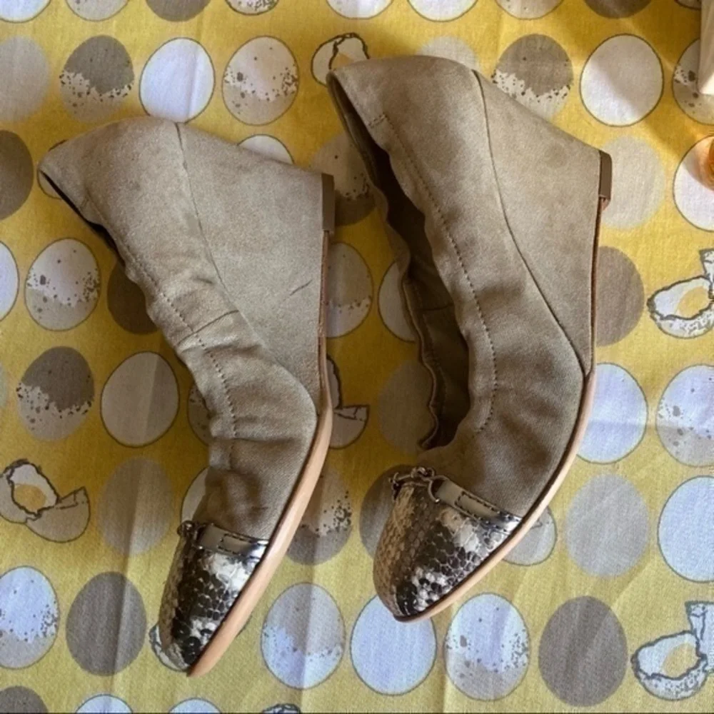 AGL snakeskin ballet wedges size 37 - Picture 6 of 13